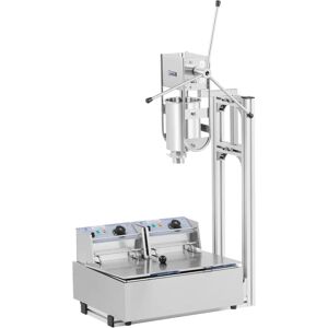 Royal Catering Churro Maker - 3 L - Svart, Blå, Sølv - Churro Maker Royal Catering Churro Maker - 3 L - Svart, Blå, Sølv - Churro Maker