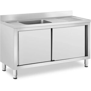 Royal Catering Stainless Steel Commercial Kitchen Sink - 1 Basin - 500x400x240 mm Royal Catering Stainless Steel Commercial Kitchen Sink - 1 Basin - 500x400x240 mm