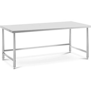Royal Catering RVS Tafel - 200 x 90 cm - 100 kg draagvermogen Royal Catering RVS Tafel - 200 x 90 cm - 100 kg draagvermogen