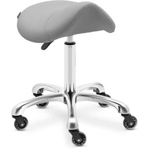 physa Tabouret Selle de Cheval - 570-750 mm - 150 kg - Gris Foncé - Publicité physa Tabouret Selle de Cheval - 570-750 mm - 150 kg - Gris Foncé - Publicité
