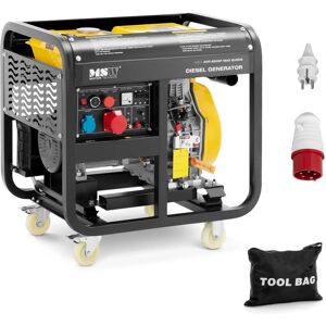 Générateur diesel portable MSW 8500F MAX EURO5 - Énergie d'urgence - Publicité Générateur diesel portable MSW 8500F MAX EURO5 - Énergie d'urgence - Publicité