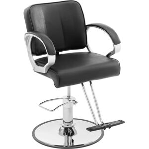 PHYSA HOVE BLACK Salonstol med T-fodstøtte - Frisørstol PHYSA HOVE BLACK Salonstol med T-fodstøtte - Frisørstol