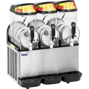 Royal Catering RCSL 3/12A - Slush Machine - 3 x 12 L - LED lighting - digital control panel Royal Catering RCSL 3/12A - Slush Machine - 3 x 12 L - LED lighting - digital control panel