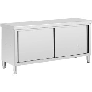 Armario de cocina de acero inoxidable Royal Catering - 180x60cm - 500kg - ECO Armario de cocina de acero inoxidable Royal Catering - 180x60cm - 500kg - ECO