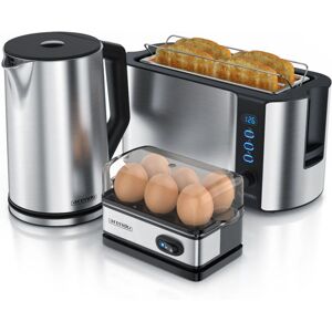 Arendo Küchen Set - Doppeltoaster & Eierkocher Arendo Küchen Set - Doppeltoaster & Eierkocher