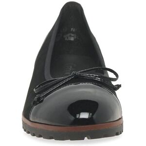 Gabor Ballerina black nubuck leather Gabor Ballerina black nubuck leather