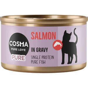 Cosma Pure Salmon Wet Cat Food - 12x80g Cosma Pure Salmon Wet Cat Food - 12x80g