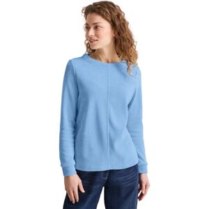 Cecil XXL Lichtblauw Casual Lange Mouw Shirt Cecil XXL Lichtblauw Casual Lange Mouw Shirt