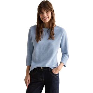 Cecil XXL (46) Ljusblå melange 3/4 ärm skjorta - Kläder Cecil XXL (46) Ljusblå melange 3/4 ärm skjorta - Kläder