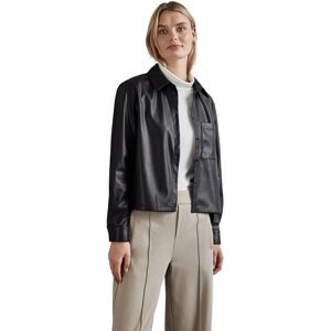 STREET ONE Modell 42 Lila Enfärgad Polyester Casual Blus STREET ONE Modell 42 Lila Enfärgad Polyester Casual Blus