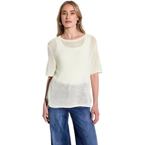 STREET ONE Dames Witte Casual Trui Maat 36 - Trui STREET ONE Dames Witte Casual Trui Maat 36 - Trui