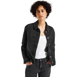Dam jeansjacka storlek 46 svart tvättad - STREET ONE Dam jeansjacka storlek 46 svart tvättad - STREET ONE