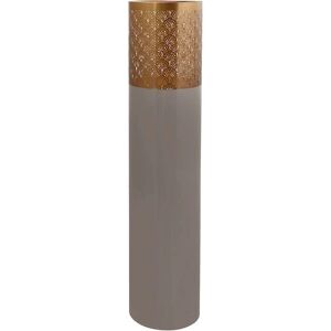 KAYOOM Art Deco Vloervaas - 25x121cm, Goud/Grauw - Decoratief Kunstobject KAYOOM Art Deco Vloervaas - 25x121cm, Goud/Grauw - Decoratief Kunstobject