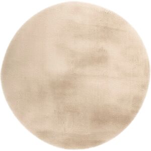 Kayoom Elfenbein Runde Teppich - 160cm Mikropolyester Kayoom Elfenbein Runde Teppich - 160cm Mikropolyester