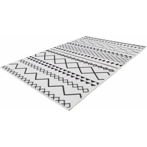 ARTE ESPINA Maya 400 Teppich - Schwarz-Weiß, 160x230cm, 5mm, Polyester ARTE ESPINA Maya 400 Teppich - Schwarz-Weiß, 160x230cm, 5mm, Polyester