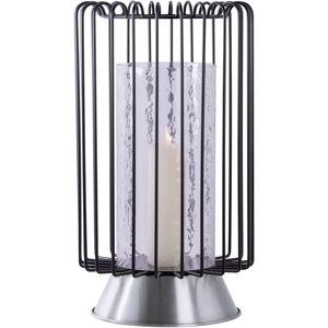 Kayoom Malibu 125 Kerzenhalter - Schwarz, Silber - Kerzenhalter Kayoom Malibu 125 Kerzenhalter - Schwarz, Silber - Kerzenhalter