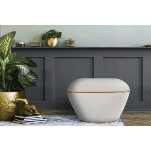KAYOOM Contessa 125 - taupe / gold - Hocker KAYOOM Contessa 125 - taupe / gold - Hocker