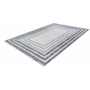 KAYOOM Sarai 125 - Tapis gris moderne - 160x230cm - Publicité KAYOOM Sarai 125 - Tapis gris moderne - 160x230cm - Publicité