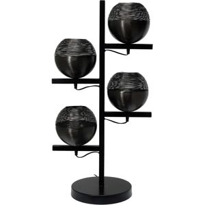 KAYOOM Eclipse 125 Staande Lamp - Vierflammig Zwart Ijzer KAYOOM Eclipse 125 Staande Lamp - Vierflammig Zwart Ijzer