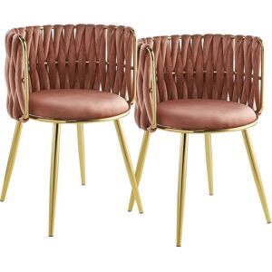 KAYOOM Melly 125 Fluwelen Stoelen Set - Modern Stijl KAYOOM Melly 125 Fluwelen Stoelen Set - Modern Stijl