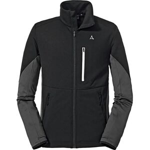 SCHÖFFEL Fleece Jacket Lodron M - Zwart - Heren - Buitenjas SCHÖFFEL Fleece Jacket Lodron M - Zwart - Heren - Buitenjas