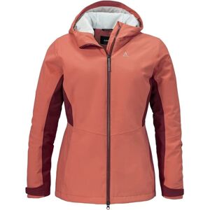 Schöffel Orange Trekking Jacket - Women All-Year Outdoor Wear Schöffel Orange Trekking Jacket - Women All-Year Outdoor Wear