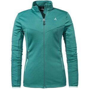 SCHÖFFEL Svardalen L Green Fleece Jacket for Women - Outdoor SCHÖFFEL Svardalen L Green Fleece Jacket for Women - Outdoor