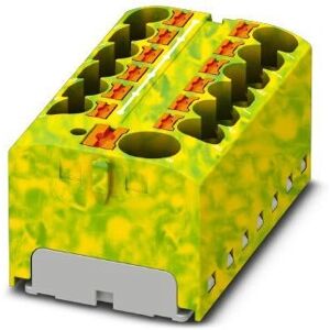 Phoenix Contact 1153438 Terminal Block - Green-Yellow - 13 Poles Phoenix Contact 1153438 Terminal Block - Green-Yellow - 13 Poles