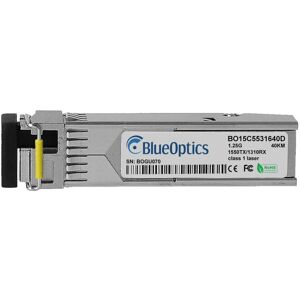 BlueOptics BO15C5531640D - Transceiver réseau - fibre optique - 1250 Mbit/s - Argent - SFP - Publicité BlueOptics BO15C5531640D - Transceiver réseau - fibre optique - 1250 Mbit/s - Argent - SFP - Publicité