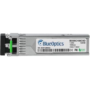 BlueOptics SFP-1GEZXLC-BO Réseau Transmetteur - Fibre Optique, 1250 Mbit/s BlueOptics SFP-1GEZXLC-BO Réseau Transmetteur - Fibre Optique, 1250 Mbit/s