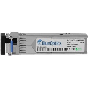 BlueOptics SFP-GLS-W3520-A - 20 km, 1250 Mbit/s, Fibre optique, Argent - Transceiver réseau - Publicité BlueOptics SFP-GLS-W3520-A - 20 km, 1250 Mbit/s, Fibre optique, Argent - Transceiver réseau - Publicité