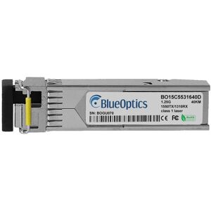 BlueOptics SFP-23BED-BO Transmetteur Réseau - Fibre optique 1250 Mbit/s - Publicité BlueOptics SFP-23BED-BO Transmetteur Réseau - Fibre optique 1250 Mbit/s - Publicité