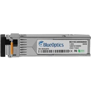 BlueOptics BO15C4955680D Transceiver SFP fibre optique argenté - Publicité BlueOptics BO15C4955680D Transceiver SFP fibre optique argenté - Publicité