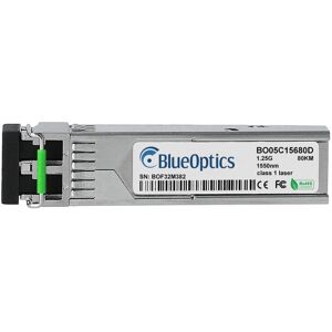Transceiver SFP fibre optique BlueOptics BO05C15680D - 1250 Mbit/s - Publicité Transceiver SFP fibre optique BlueOptics BO05C15680D - 1250 Mbit/s - Publicité