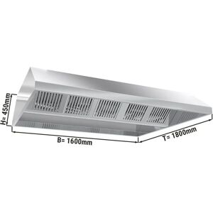 GGM Gastro - Afzuigkap - 1600mm - Filter & Licht GGM Gastro - Afzuigkap - 1600mm - Filter & Licht
