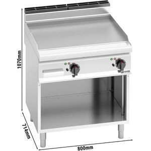 GGM Gastro - Elektrische bakplaat - Zilver - 9,6 kW - Professioneel GGM Gastro - Elektrische bakplaat - Zilver - 9,6 kW - Professioneel