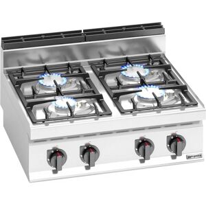 GGM Gastro - GHB873M - 21.5 kW - 4 branders - Gas cooker GGM Gastro - GHB873M - 21.5 kW - 4 branders - Gas cooker