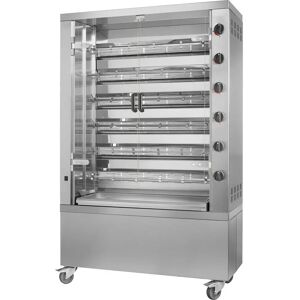 GGM GASTRO - Gas BBQ - 35,3kW - 6 spies - voor 36 kippen GGM GASTRO - Gas BBQ - 35,3kW - 6 spies - voor 36 kippen