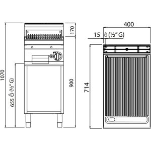 GGM Gastro - Gasgrill met lavasteen - 6,9 kW - Lavasteen - Gasgrill GGM Gastro - Gasgrill met lavasteen - 6,9 kW - Lavasteen - Gasgrill