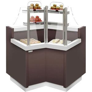 GGM Gastro - RIGA - 1050mm - 2 planken - Display counter GGM Gastro - RIGA - 1050mm - 2 planken - Display counter