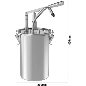 GGM Gastro - Sauce Dispenser 4 L - SRK5 - Zilver - Sausdispenser GGM Gastro - Sauce Dispenser 4 L - SRK5 - Zilver - Sausdispenser