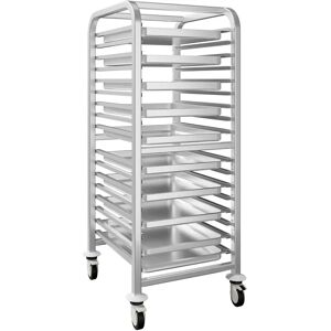 GGM Gastro - TWE6040 - Zilver - 60x40 cm - Tray cart GGM Gastro - TWE6040 - Zilver - 60x40 cm - Tray cart