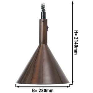 GGM Gastro - Retro Verwarmingslamp - Ø 280mm - Koper GGM Gastro - Retro Verwarmingslamp - Ø 280mm - Koper