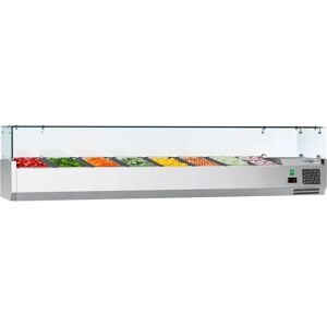 GGM Gastro - Koeltoog - ECO uitvoering - 1800x335mm - 8x GN 1/4 GGM Gastro - Koeltoog - ECO uitvoering - 1800x335mm - 8x GN 1/4