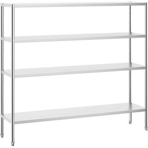 GGM Gastro - RVS Rek - Verstelbaar - 2000x490 mm - Zilver GGM Gastro - RVS Rek - Verstelbaar - 2000x490 mm - Zilver