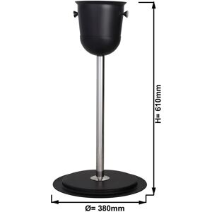 GGM GASTRO - CHSPG61 - 61 cm - Roestvrij staal - Champagne standaard GGM GASTRO - CHSPG61 - 61 cm - Roestvrij staal - Champagne standaard