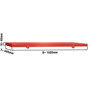 GGM Gastro - Snijplank - 1600x600mm - Rood - Hygiënisch GGM Gastro - Snijplank - 1600x600mm - Rood - Hygiënisch