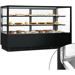 GGM Gastro - Vitrine pâtisserie 2000mm - Black - Display cabinet GGM Gastro - Vitrine pâtisserie 2000mm - Black - Display cabinet
