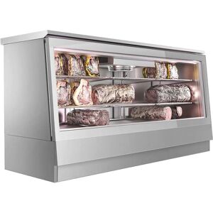 GGM Gastro - Roestvrijstalen Dry Aging Vitrine - 2m GGM Gastro - Roestvrijstalen Dry Aging Vitrine - 2m