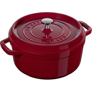 GGM Gastro GGM Gastro LA COCOTTE - Franse gietijzeren kookpot - Bordeaux - Ø 240mm GGM Gastro GGM Gastro LA COCOTTE - Franse gietijzeren kookpot - Bordeaux - Ø 240mm